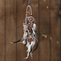 Ловец снов "Пять серых колец" 0,7х15х40 см Ловец снов "Пять серых колец" 0,7х15х40 см