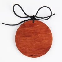 Подвеска в автомобиль &laquo;Крутой мужик&raquo;, дерево, 7 х 7 см