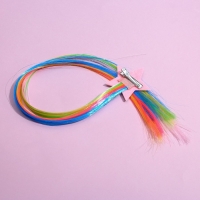 Заколки для волос , цветная прядь &laquo;Вжух, и я красотка&raquo;