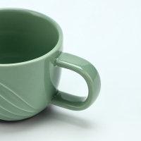 Чайная пара Dolce Ceramo. &laquo;Альпы&raquo;, 2 предмета: кружка 200 мл, блюдце d=10 см