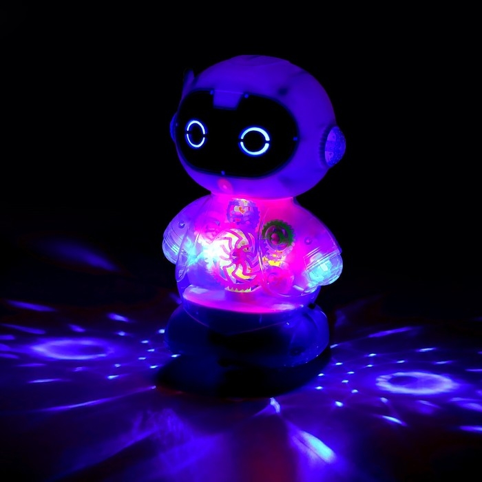 Музыкальный робот «Робби», русская озвучка, танцует, свет Музыкальный робот «Робби», русская озвучка, танцует, свет