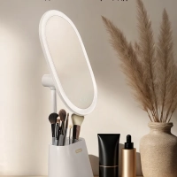 Косметическое зеркало 2 в 1 с подсветкой КТ-4172 - 18 Вт