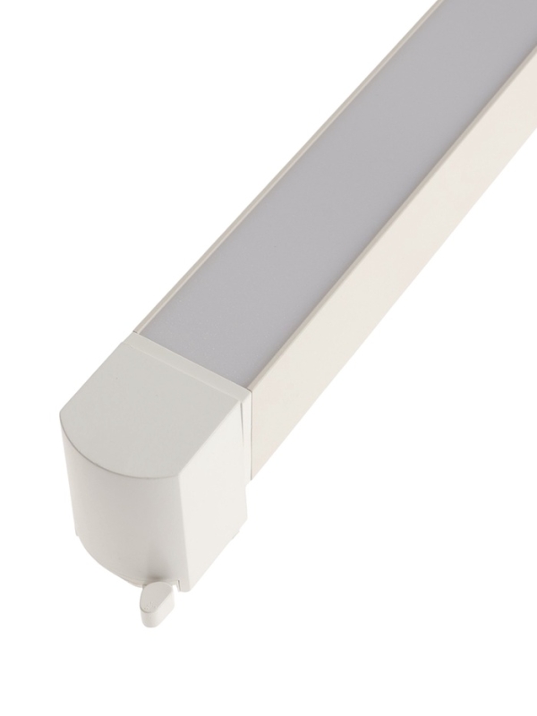 Трековый светильник линейный, поворотный, 20 Вт, 1800 Лм, 4000К, IP20, белый