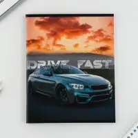 Тетрадь в клетку, 48 л., А5, на скрепке, блок №2 &laquo;Машины&raquo; МИКС