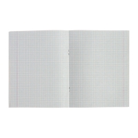 Комплект тетрадей из 4 штук, 96 листов в клетку Calligrata "Авто", обложка мелованный картон, блок №2, белизна 75% (серые листы)