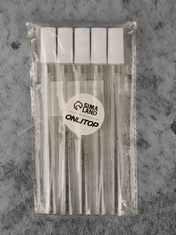 Флакон для парфюма, с распылителем, 15 мл, фасовка &ndash; 5 шт., белый