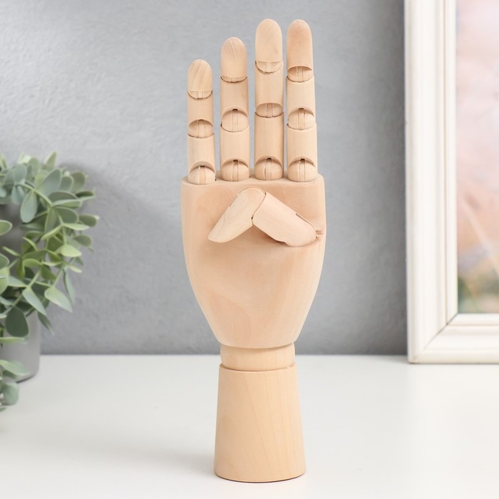 Сувенир дерево "Шарнирная рука" 25 см