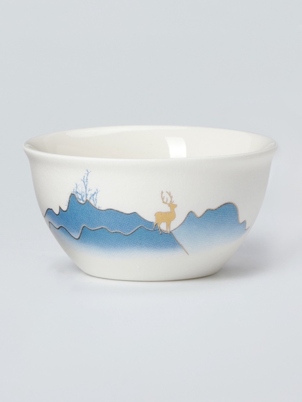 Набор для чайной церемонии 5 предметов, на 3 персоны, чашка 50 мл, чайник 120 мл