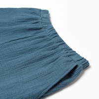 Комплект женский (рубашка, шорты) KAFTAN Basic р. 40-42 синий