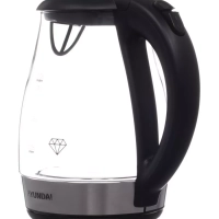 Чайник HYK-G2030 1.7л. 2200Вт черный