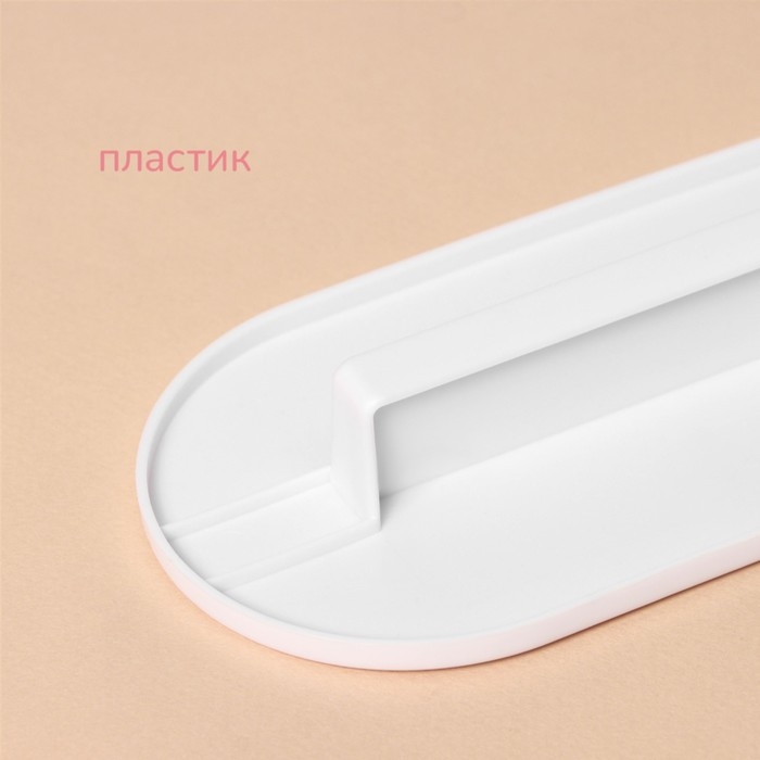 Шпатель кондитерский с ручкой KONFINETTA, 14,2&times;8 см, цвет белый