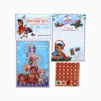 Письмо Деду Морозу &laquo;Новогодняя почта&raquo; с наклейками, чек лист и задания