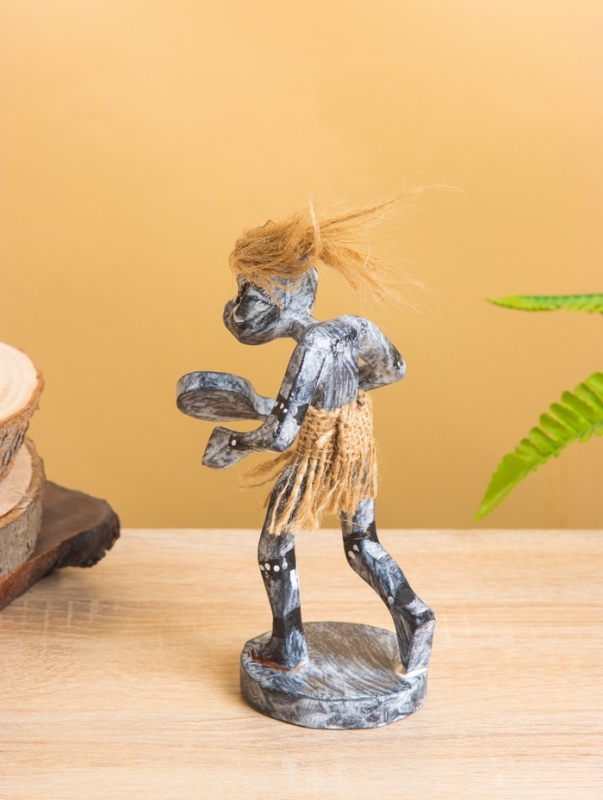 Сувенир &laquo;Абориген теннисист&raquo;, 10&times;8&times;17 +/- 1 см, дерево