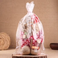 Оберег-домовой "Эксклюзив, с мешком", средний, 46х25х20 см МИКС