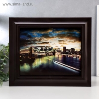 Ключница "Вечерний город" Венге 26х31х4,5 см Ключница "Вечерний город" Венге 26х31х4,5 см