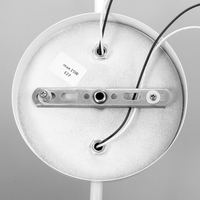 Люстра "Онлайн" (цветок) 2х15Вт Е27 МОДЕЛЬ: BR 00197 белый/прозрачный