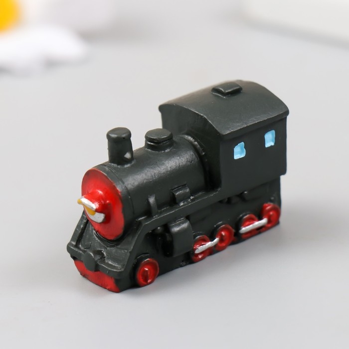 Фигурка для флорариума полистоун Фигурка для флорариума полистоун "Ретро поезд" 4х1,5х2,5 см