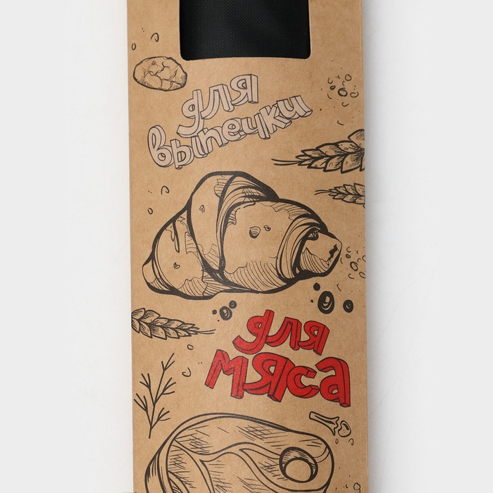 Коврик тефлоновый многоразовый, 33х40 см, черный Коврик тефлоновый многоразовый, 33х40 см, черный