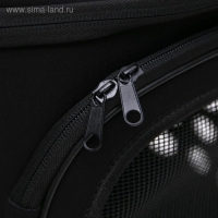 Складная сумка-переноска большая, материал EVA, 42,5 х 37,5 х 29,5 см, черная Складная сумка-переноска большая, материал EVA, 42,5 х 37,5 х 29,5 см, черная