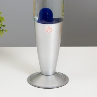 Лава-лампа "Голубые капли" воск, Е14 h=41см RISALUX Лава-лампа "Голубые капли" воск, Е14 h=41см RISALUX