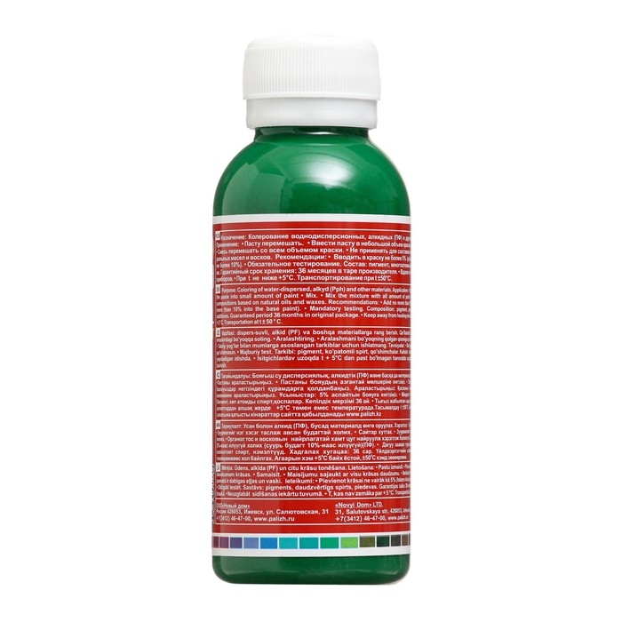 Колер № 27 "Палитра" зеленая 0,1 л