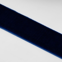 Лента бархатная, 20 мм, 18 &plusmn; 1 м, цвет синий №47