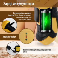 Отвертка ТУНДРА, двухпозиционная рукоятка, подсветка, Li-ion 1300 mAh, 200 об/мин, 3.5 Н*м Отвертка ТУНДРА, двухпозиционная рукоятка, подсветка, Li-ion 1300 mAh, 200 об/мин, 3.5 Н*м