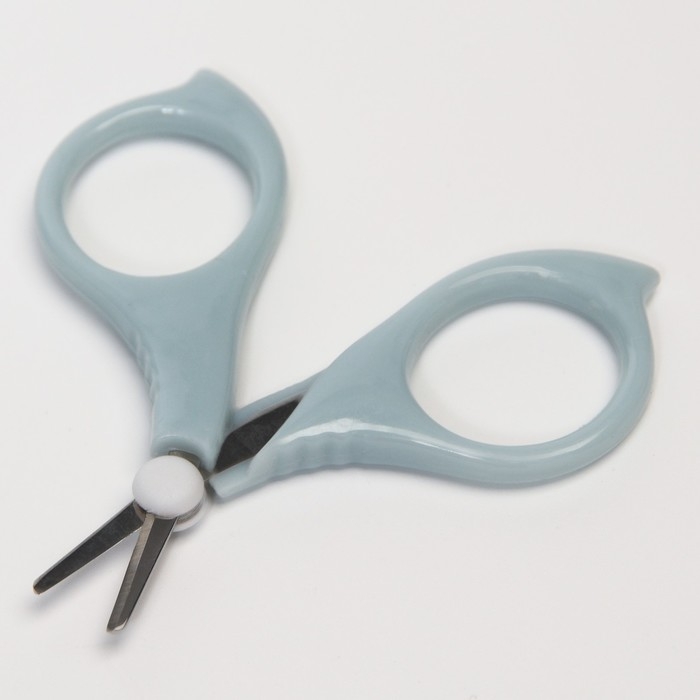 Набор маникюрный детский &laquo;Единорог&raquo;: ножницы, щипчики, пилочка, пинцет, цвет бирюзовый