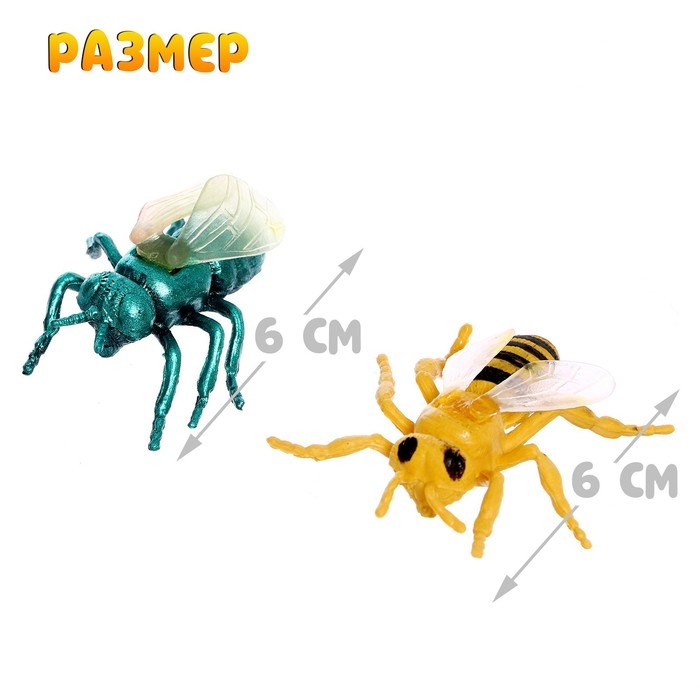 Набор животных насекомых &laquo;Природа&raquo;, МИКС