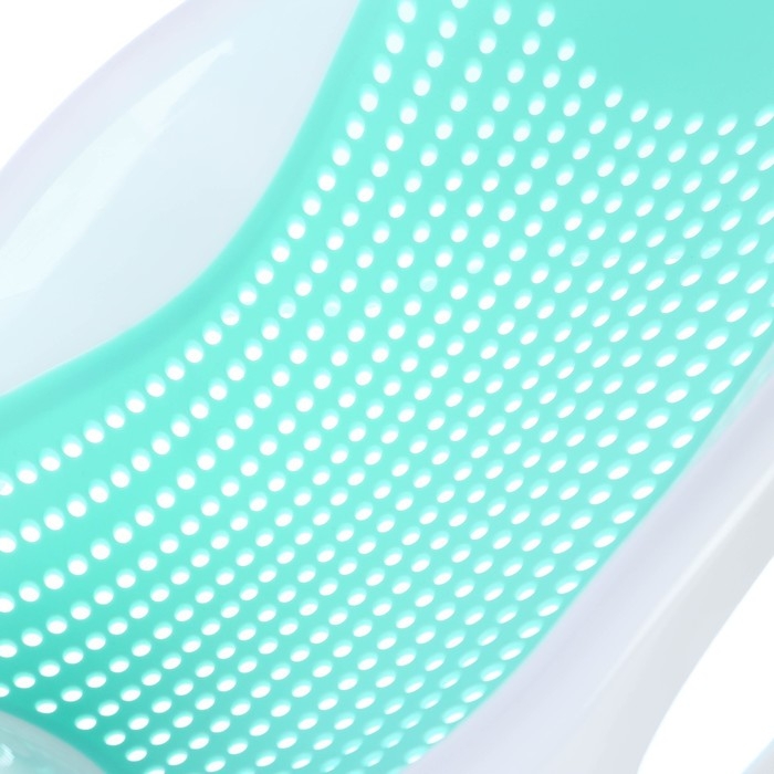 Горка для купания силиконовая, цвет голубой