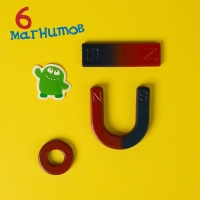 Набор для опытов &laquo;Опыты с магнитами&raquo;, 6 опытов