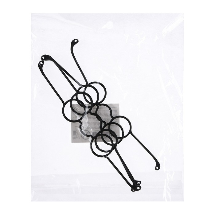 Очки для игрушек, набор 4 шт., размер 1 шт. — 2,5 × 7 × 5,3, цвет чёрный Очки для игрушек, набор 4 шт., размер 1 шт. — 2,5 × 7 × 5,3, цвет чёрный