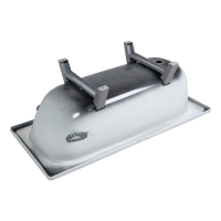 Ванна стальная "ВИЗ" ANTIKA ОР-01200 1500х700х400мм, ножки в компл., без каркаса и панели