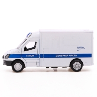 Машина &laquo;Спецслужбы&raquo;, металлическая, световые и звуковые эффекты, открываются двери, инерция, цвет МИКС