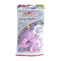 Шар латексный 12" &laquo;С ДР! Прованс&raquo;, пастель-металл, набор 50 шт., МИКС