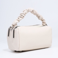 Сумка-багет на молнии, цвет молочный Сумка-багет на молнии, цвет молочный