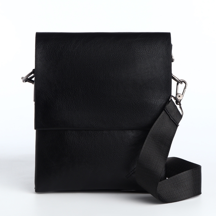 Сумка мужская, цвет чёрный