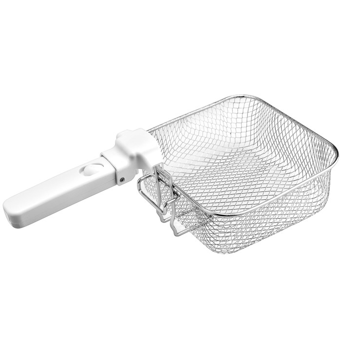 Фритюрница BRAYER 2832BR-WH, 1800 Вт, 2,5 л, 130-190 &deg;C, белая