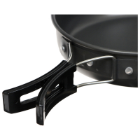 Набор туристической посуды Maclay: чайник, кастрюля, сковорода, 3 чашки, черпак, лопатка, губка