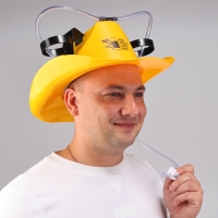 Каска под напитки ковбойская &laquo;Делу время&raquo;