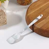 Лопатка Доляна &laquo;Мрамор&raquo;, силикон, 21,5 см