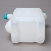 Канистра пищевая &laquo;Бочонок&raquo;, 10 л, со сливом, белая