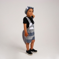 Карнавальный костюм «Котик полосатый», плюш, р. 30, рост 110-116 см Карнавальный костюм «Котик полосатый», плюш, р. 30, рост 110-116 см