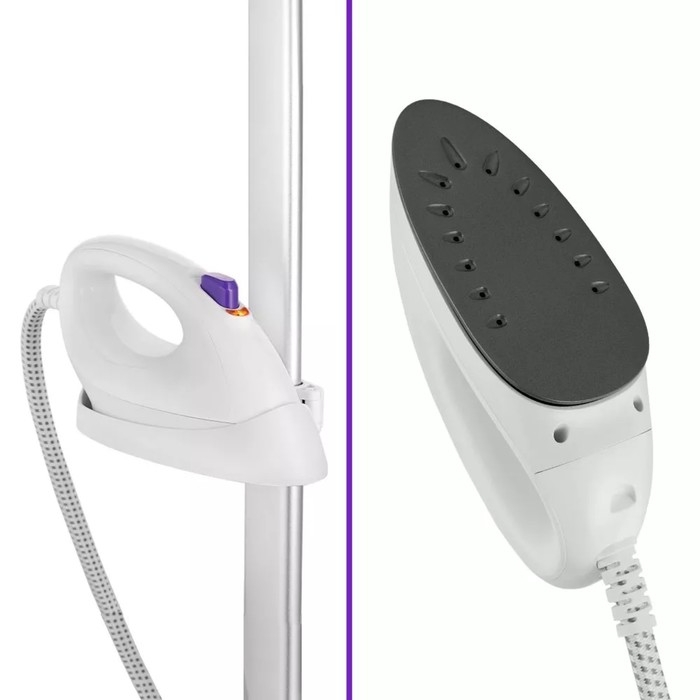 Отпариватель KT-9132, напольный, 2180 Вт, 1500 мл, 35 г/мин, фиолетовый Отпариватель KT-9132, напольный, 2180 Вт, 1500 мл, 35 г/мин, фиолетовый