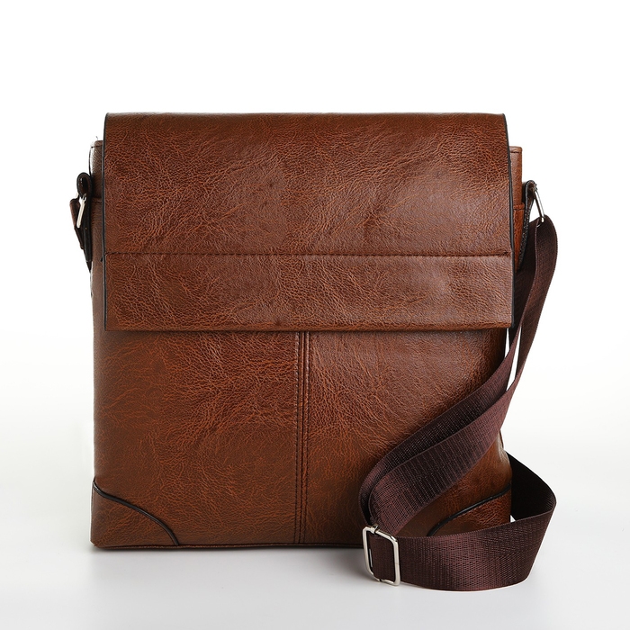 Сумка мужская, цвет коричневый Сумка мужская, цвет коричневый