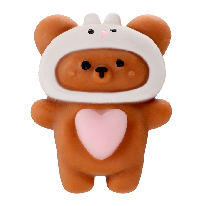 Сквиш антистресс мялка &laquo;Мишка&raquo;в шапочке