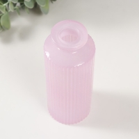 Диффузор для эфирных масел "Вертикаль" 135 мл матовый розовый 5х5х13 см