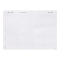 Ежедневник недатированный A5 160 листов Attomex.Visa, твёрдая обложка из искусственной кожи с поролоном, блок 70 г/м2, зелёный