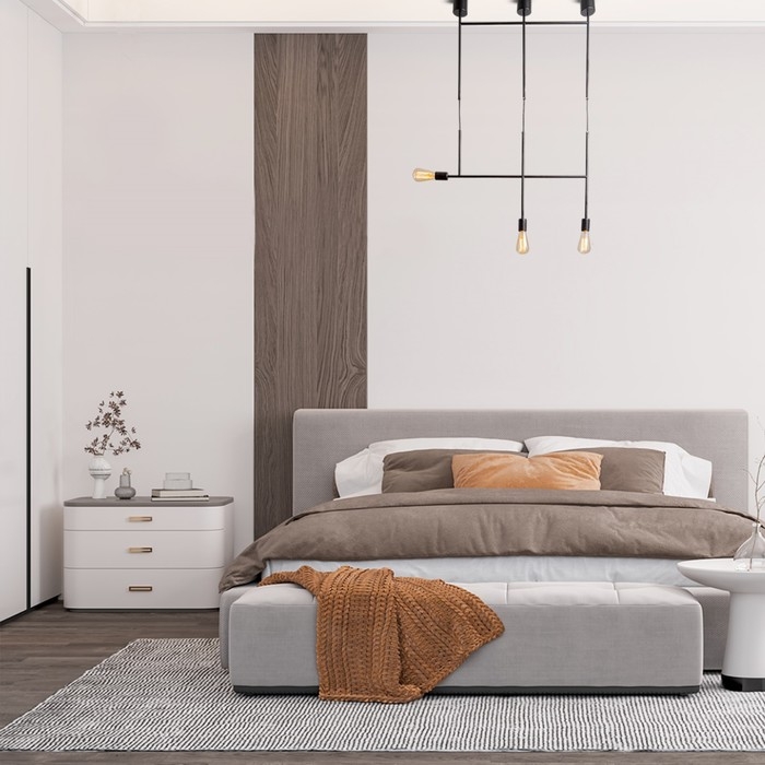 Светильник BayerLux "Лучик" 3хЕ27 40Вт черный 70х5х30-130см