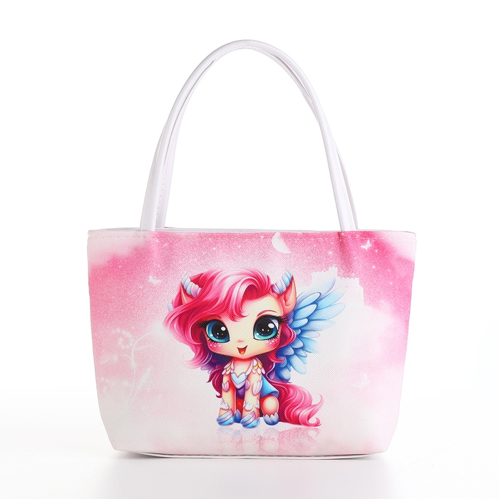 Сумка детская на молнии, цвет розовый Сумка детская на молнии, цвет розовый